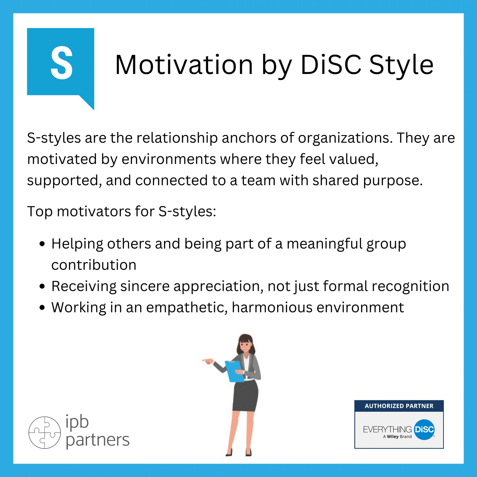 Motivation by DiSC Style S