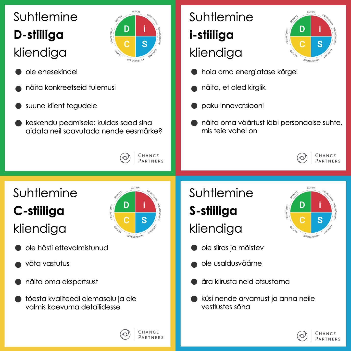 Suhtlemine eri stiili kliendiga